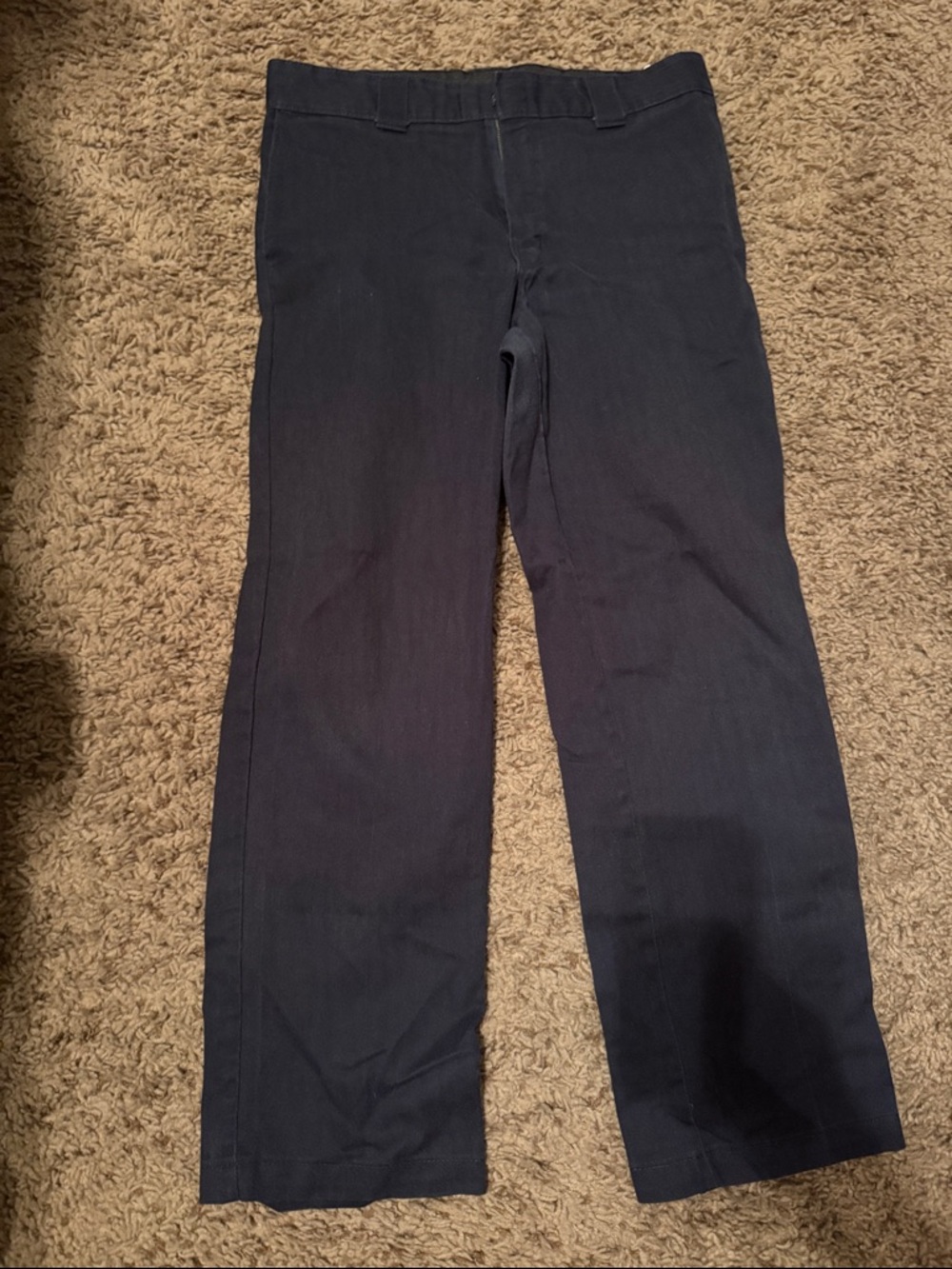 Dickies Men's Navy Work Chinos